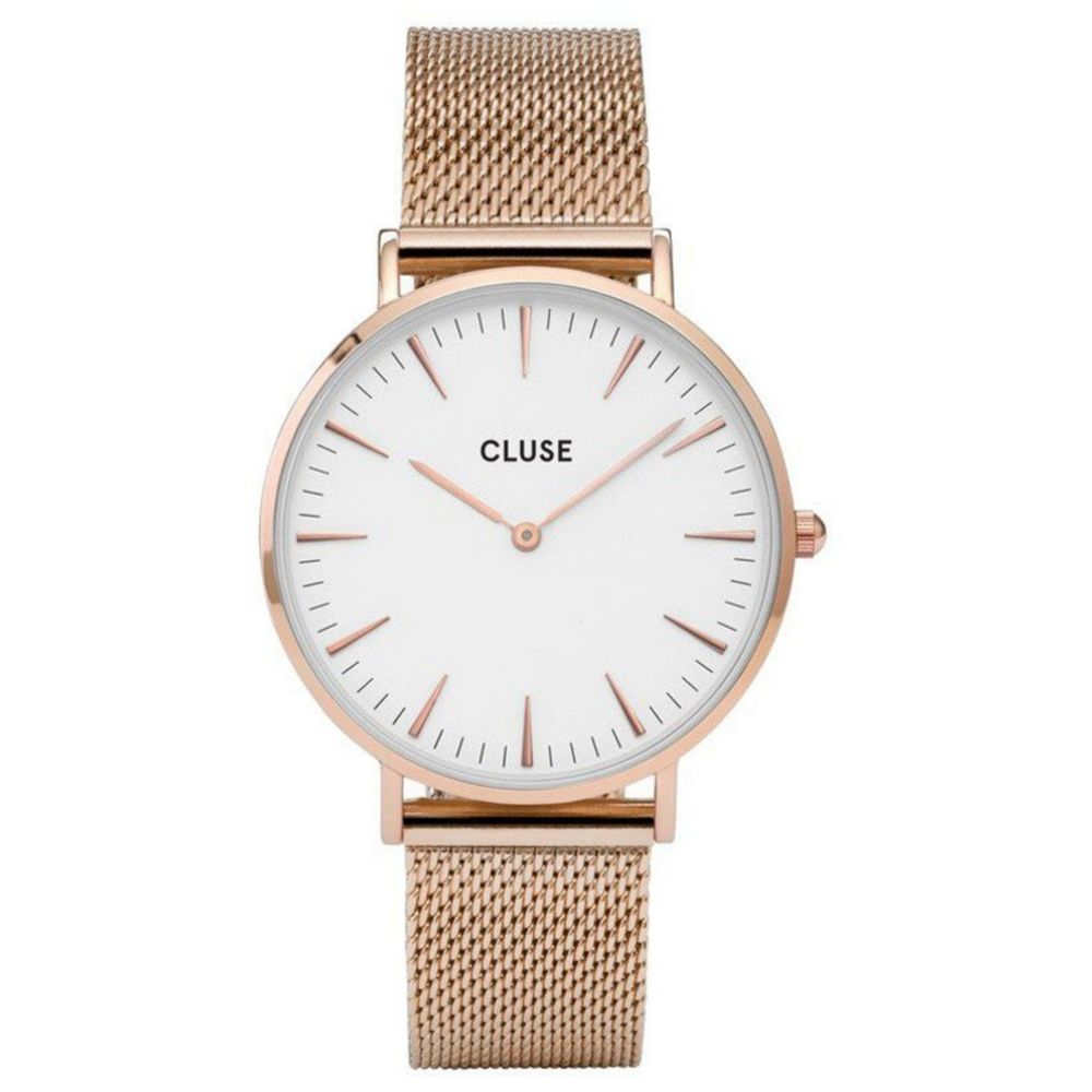 CLUSE | Boho Chic - Mesh Rosé/Wit
